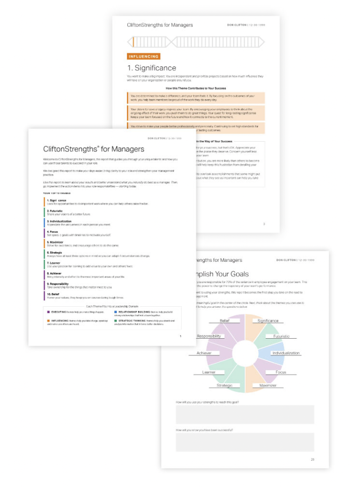 CliftonStrengths Coaching Strengths Finder Assessment